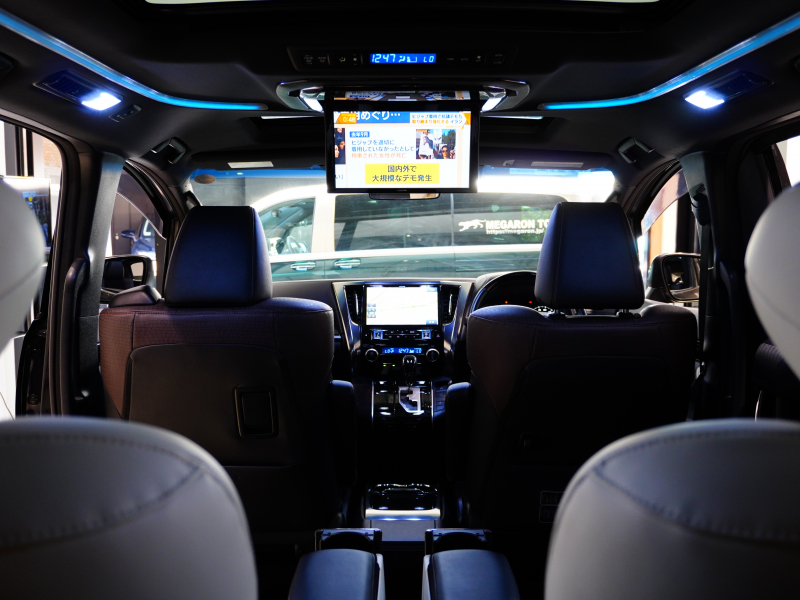 トヨタ アルファード SAﾊﾟｯｹｰｼﾞ ﾀｲﾌﾟﾌﾞﾗｯｸ LM仕様　1ｵｰﾅｰ ｴｸﾞｾｸﾃｨﾌﾞｼｰﾄ(特注) ｻﾝﾙｰﾌ HDDﾅﾋﾞTV ﾌﾙｾｸﾞ LMｴｱﾛ&18AW ﾌﾟﾘｸﾗｯｼｭ ACC　2年保証付