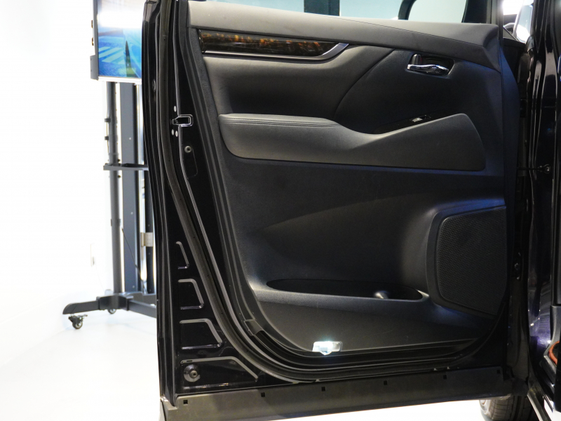 トヨタ アルファード SAﾊﾟｯｹｰｼﾞ ﾀｲﾌﾟﾌﾞﾗｯｸ LM仕様　1ｵｰﾅｰ ｴｸﾞｾｸﾃｨﾌﾞｼｰﾄ(特注) ｻﾝﾙｰﾌ HDDﾅﾋﾞTV ﾌﾙｾｸﾞ LMｴｱﾛ&18AW ﾌﾟﾘｸﾗｯｼｭ ACC　2年保証付