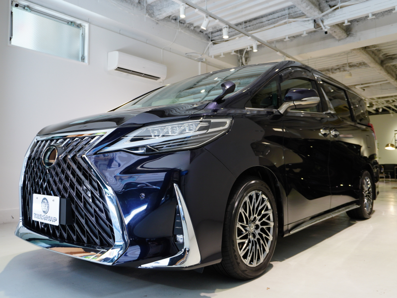 トヨタ アルファード SAﾊﾟｯｹｰｼﾞ ﾀｲﾌﾟﾌﾞﾗｯｸ LM仕様　1ｵｰﾅｰ ｴｸﾞｾｸﾃｨﾌﾞｼｰﾄ(特注) ｻﾝﾙｰﾌ HDDﾅﾋﾞTV ﾌﾙｾｸﾞ LMｴｱﾛ&18AW ﾌﾟﾘｸﾗｯｼｭ ACC　2年保証付