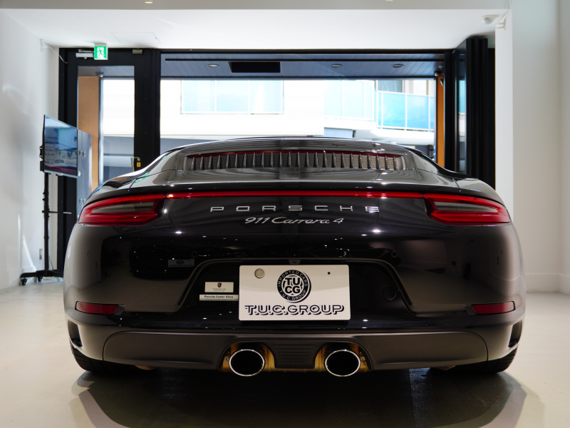 ポルシェ 911(Type991.2) ｶﾚﾗ4 ｶﾌﾞﾘｵﾚ ｽﾎﾟｰﾂｸﾛﾉPKG　正規D車 MY17 左H ﾌﾙﾚｻﾞｰｲﾝﾃﾘｱ ｴﾝﾄﾘｰD 赤革 純正PCMﾅﾋﾞ ﾌﾙｾｸﾞTV CarPlay ｽﾎﾟｰﾂｴｸﾞｿﾞｰｽﾄ RSﾃﾞｻﾞｲﾝ20AW　2年保証付