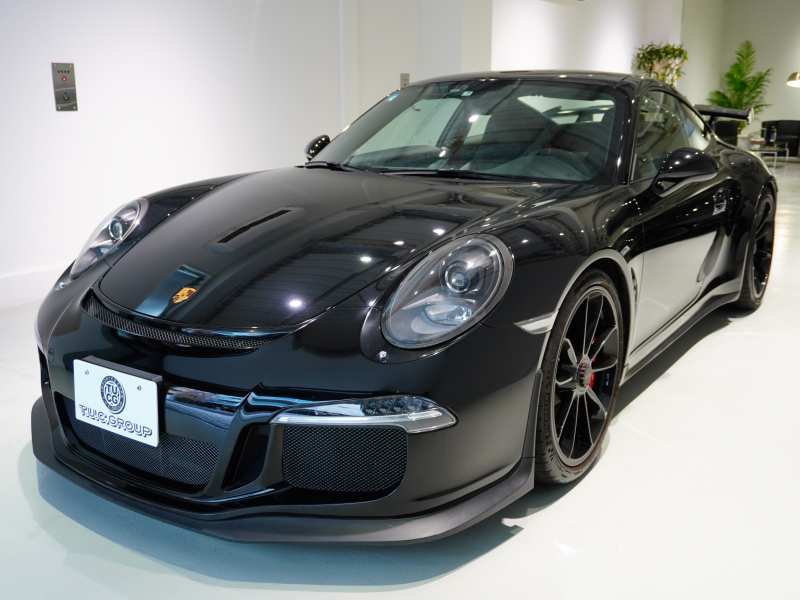 ポルシェ 911(Type991.1) GT3 ｽﾎﾟｰﾂｸﾛﾉPKG　正規D車 MY15 ﾌﾛﾝﾄﾘﾌﾄ 18wayｽﾎﾟｰﾂｼｰﾄ 純正ﾅﾋﾞTV ﾌﾙｾｸﾞ Bｶﾒﾗ ｽﾎﾟｰﾂｴｸﾞｿﾞｰｽﾄ B/Kﾍｯﾄﾞﾗｲﾄ 専用20AW　2年保証付