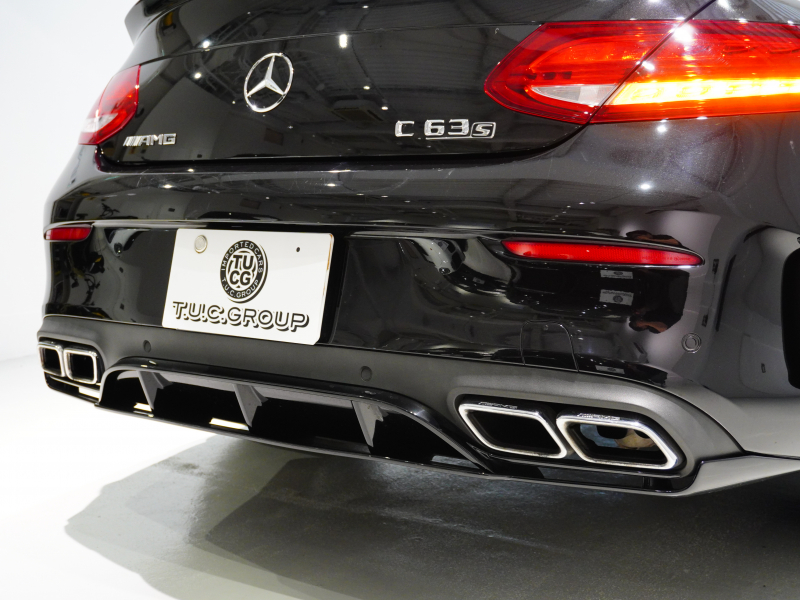 AMG Cクラス C63S クーペ Edition1 レーダーSP 特別仕様車 510ps 左H 専用ナッパシート ナビTV ブルメスター ハンズフリーA パフォーマンスEX パフォーマンスステアリング 専用イエローステッチインテリア 専用19/20AW