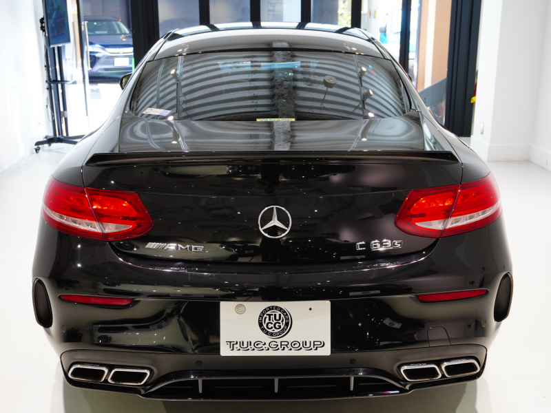 AMG Cクラス C63S クーペ Edition1 レーダーSP 特別仕様車 510ps 左H 専用ナッパシート ナビTV ブルメスター ハンズフリーA パフォーマンスEX パフォーマンスステアリング 専用イエローステッチインテリア 専用19/20AW