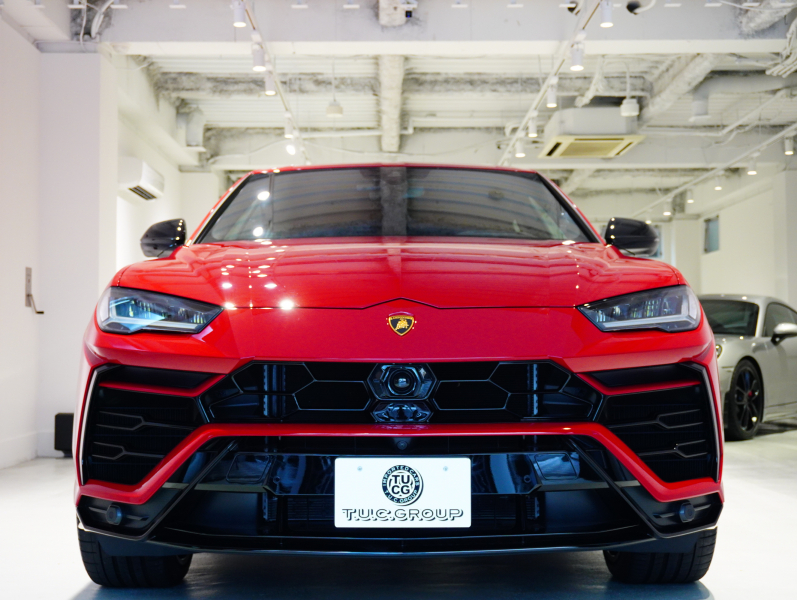 ランボルギーニ ウルス 4.0 ﾊｲｳｪｲ&ｱｰﾊﾞﾝﾛｰﾄﾞPKG　1ｵｰﾅｰ 正規D車 左H 5人乗り B/KｽﾀｲﾙPKG 黒革 ﾋｰﾀｰ&ﾍﾞﾝﾁﾚｰﾀｰ ﾊﾟﾉﾗﾏSR 純正ﾅﾋﾞTV ﾄｯﾌﾟﾋﾞｭｰｶﾒﾗ Bang&Olufsen ﾍｯﾄﾞｱｯﾌﾟD 23ｲﾝﾁTaigeteAW　新車保証