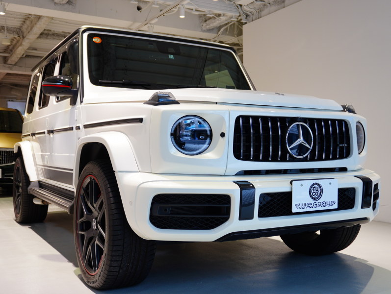 AMG Gクラス G63 Edition 1　正規D車 100台限定 左H AMGﾅｲﾄPKG 専用革 ｻﾝﾙｰﾌ 純正ﾅﾋﾞTV Burmester AMGﾊﾟﾌｫｰﾏﾝｽEX 専用22ｲﾝﾁAW　2年保証