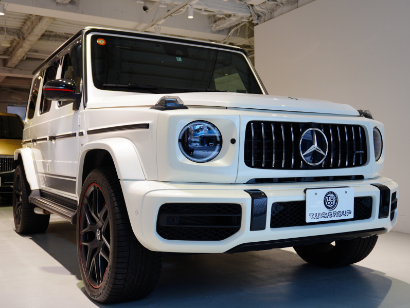 AMG Gクラス G63 Edition 1　正規D車 100台限定 左H AMGﾅｲﾄPKG 専用革 ｻﾝﾙｰﾌ 純正ﾅﾋﾞTV Burmester AMGﾊﾟﾌｫｰﾏﾝｽEX 専用22ｲﾝﾁAW　2年保証