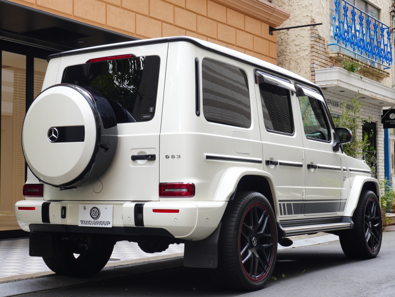 AMG Gクラス G63 Edition 1　正規D車 100台限定 左H AMGﾅｲﾄPKG 専用革 ｻﾝﾙｰﾌ 純正ﾅﾋﾞTV Burmester AMGﾊﾟﾌｫｰﾏﾝｽEX 専用22ｲﾝﾁAW　2年保証