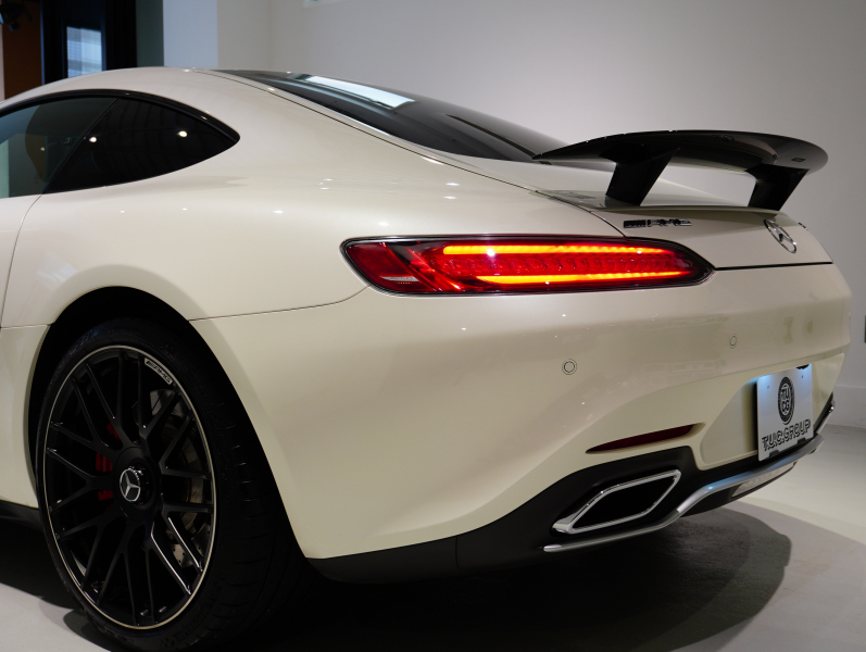 AMG GTS 130th Anniversary Edition　特別仕様車 左ﾊﾝﾄﾞﾙ 専用ｴｱﾛ&ﾊﾟﾌｫｰﾏﾝｽｼｰﾄ 純正ﾅﾋﾞTV Burmester Bｶﾒﾗ LEDﾗｲﾄ ﾏｯﾄﾌﾞﾗｯｸ19&20ｲﾝﾁAW　2年保証