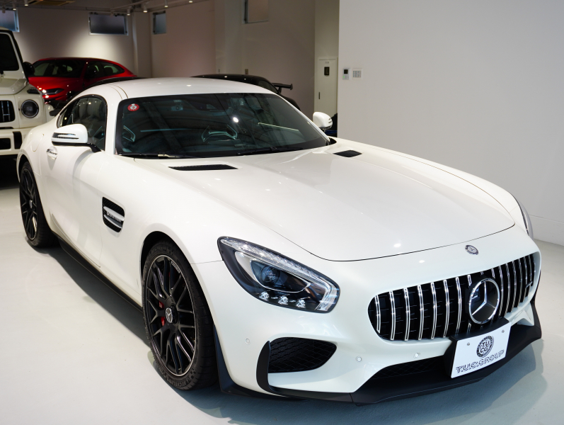AMG GTS 130th Anniversary Edition　特別仕様車 左ﾊﾝﾄﾞﾙ 専用ｴｱﾛ&ﾊﾟﾌｫｰﾏﾝｽｼｰﾄ 純正ﾅﾋﾞTV Burmester Bｶﾒﾗ LEDﾗｲﾄ ﾏｯﾄﾌﾞﾗｯｸ19&20ｲﾝﾁAW　2年保証