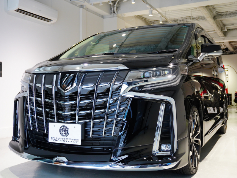 トヨタ アルファード アルファードSCパッケージ 1オーナー モデリスタエアロ OP20AW 黒革 ツインムーンルーフ 10.5インチナビTV JBLサウンド パノラミックビューモニター 3眼LEDヘッドライト デジタルインナーミラー 両側Pドア ACC プリクラッシュ 2年保証付