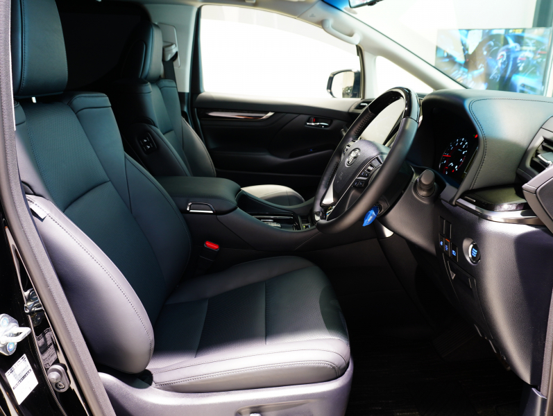 トヨタ アルファード アルファードSCパッケージ 1オーナー モデリスタエアロ OP20AW 黒革 ツインムーンルーフ 10.5インチナビTV JBLサウンド パノラミックビューモニター 3眼LEDヘッドライト デジタルインナーミラー 両側Pドア ACC プリクラッシュ 2年保証付