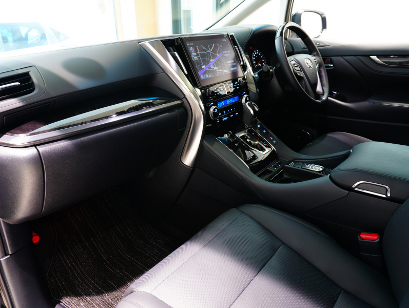 トヨタ アルファード アルファードSCパッケージ 1オーナー モデリスタエアロ OP20AW 黒革 ツインムーンルーフ 10.5インチナビTV JBLサウンド パノラミックビューモニター 3眼LEDヘッドライト デジタルインナーミラー 両側Pドア ACC プリクラッシュ 2年保証付