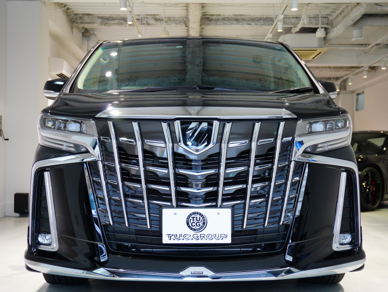 トヨタ アルファード アルファードSCパッケージ 1オーナー モデリスタエアロ OP20AW 黒革 ツインムーンルーフ 10.5インチナビTV JBLサウンド パノラミックビューモニター 3眼LEDヘッドライト デジタルインナーミラー 両側Pドア ACC プリクラッシュ 2年保証付