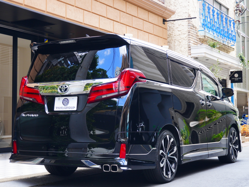 トヨタ アルファード アルファードSCパッケージ 1オーナー モデリスタエアロ OP20AW 黒革 ツインムーンルーフ 10.5インチナビTV JBLサウンド パノラミックビューモニター 3眼LEDヘッドライト デジタルインナーミラー 両側Pドア ACC プリクラッシュ 2年保証付