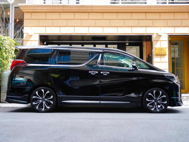 トヨタ アルファード アルファードSCパッケージ 1オーナー モデリスタエアロ OP20AW 黒革 ツインムーンルーフ 10.5インチナビTV JBLサウンド パノラミックビューモニター 3眼LEDヘッドライト デジタルインナーミラー 両側Pドア ACC プリクラッシュ 2年保証付