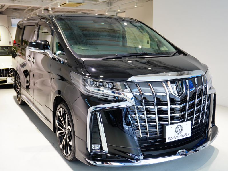 トヨタ アルファード アルファードSCパッケージ 1オーナー モデリスタエアロ OP20AW 黒革 ツインムーンルーフ 10.5インチナビTV JBLサウンド パノラミックビューモニター 3眼LEDヘッドライト デジタルインナーミラー 両側Pドア ACC プリクラッシュ 2年保証付