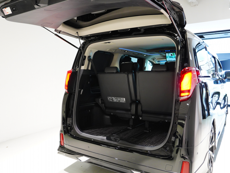 トヨタ アルファード アルファードSCパッケージ 1オーナー モデリスタエアロ OP20AW 黒革 ツインムーンルーフ 10.5インチナビTV JBLサウンド パノラミックビューモニター 3眼LEDヘッドライト デジタルインナーミラー 両側Pドア ACC プリクラッシュ 2年保証付