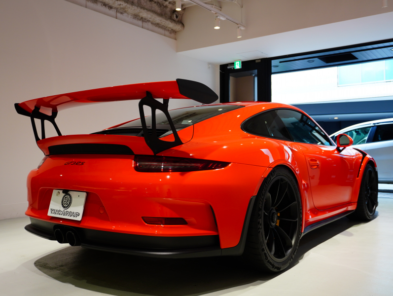 ポルシェ 911(Type991.1) GT3 RS　正規D車 左H ｽﾎﾟｰﾂｸﾛﾉ ｶｰﾎﾞﾝﾊﾞｹｯﾄ ｶｰﾎﾞﾝ&ﾌﾙﾚｻﾞｰｲﾝﾃﾘｱ PCCB Fﾘﾌﾀｰ ｽﾎﾟｴｸﾞ ﾅﾋﾞTV OPｶﾗｰ　2年保証付