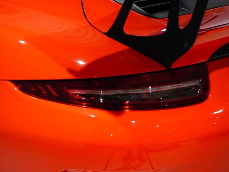 ポルシェ 911(Type991.1) GT3 RS　正規D車 左H ｽﾎﾟｰﾂｸﾛﾉ ｶｰﾎﾞﾝﾊﾞｹｯﾄ ｶｰﾎﾞﾝ&ﾌﾙﾚｻﾞｰｲﾝﾃﾘｱ PCCB Fﾘﾌﾀｰ ｽﾎﾟｴｸﾞ ﾅﾋﾞTV OPｶﾗｰ　2年保証付