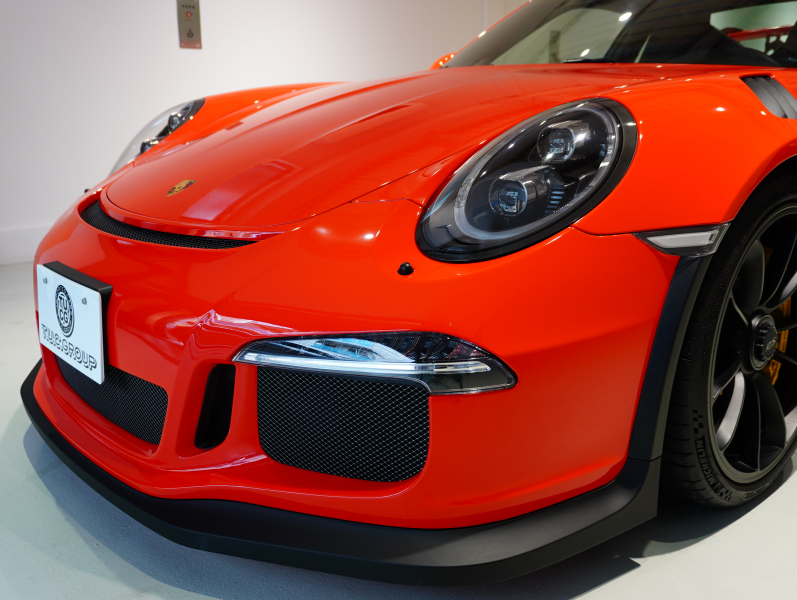 ポルシェ 911(Type991.1) GT3 RS　正規D車 左H ｽﾎﾟｰﾂｸﾛﾉ ｶｰﾎﾞﾝﾊﾞｹｯﾄ ｶｰﾎﾞﾝ&ﾌﾙﾚｻﾞｰｲﾝﾃﾘｱ PCCB Fﾘﾌﾀｰ ｽﾎﾟｴｸﾞ ﾅﾋﾞTV OPｶﾗｰ　2年保証付