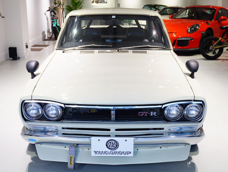 日産 スカイライン GT-R KPGC10 ﾊｺｽｶ　S20ｴﾝｼﾞﾝ ｿﾚｯｸｽ ﾀｺ足 ﾃﾞｭｱﾙﾏﾌﾗｰ ﾛｰﾙｹｰｼﾞ ﾜﾀﾅﾍﾞ15ｲﾝﾁAW