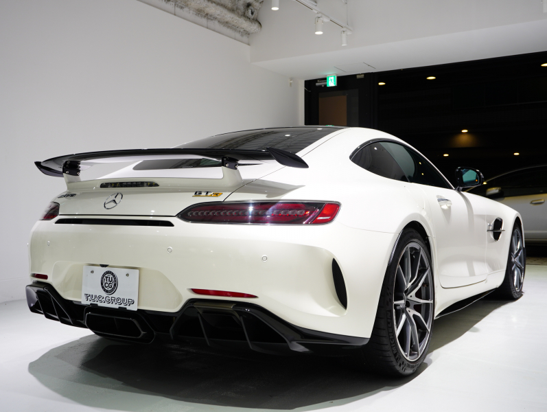 AMG GT R　後期ﾓﾃﾞﾙ 正規D車 ｷｰﾚｽｺﾞｰ AMGﾊﾞｹｯﾄｽﾎﾟｰﾂｼｰﾄ 純正ﾅﾋﾞTV CarPlay F&Bｶﾒﾗ AMGﾊﾟﾌｫｰﾏﾝｽEX ｶｰﾎﾞﾝｲﾝﾃﾘｱ LEDﾍｯﾄﾞﾗｲﾄ 20AW　2年保証付