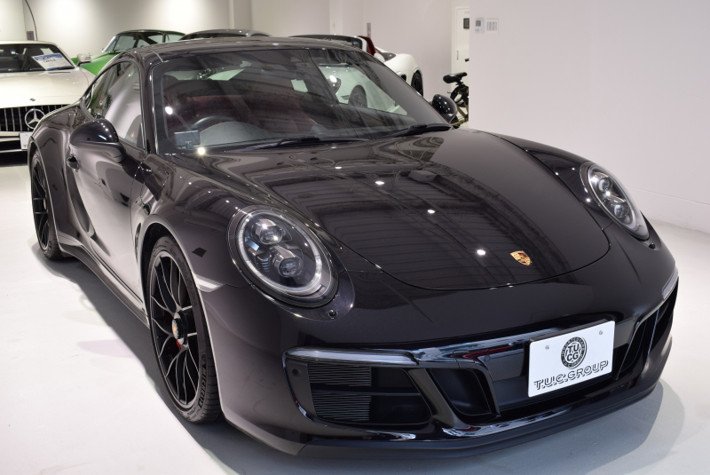 ポルシェ 911(Type991.2) カレラGTS スポーツクロノPKG 1オーナー 正規D車 エントリーD フルレザーインテリア ボルドーレッド&ブラックレザー ベンチレーター PCMナビ Bカメラ 20AW 2年保証