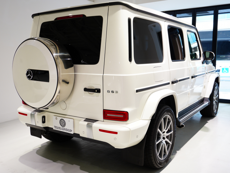 AMG Gクラス G63 AMGﾚｻﾞｰｴｸｽｸﾙｰｼﾌﾞPKG　正規D車 1ｵｰﾅｰ 左H Meｺﾈｸﾄ 黒革 ｻﾝﾙｰﾌ 純正ﾅﾋﾞTV Burmester AMGﾊﾟﾌｫｰﾏﾝｽEX AMG20ｲﾝﾁAW　2年保証
