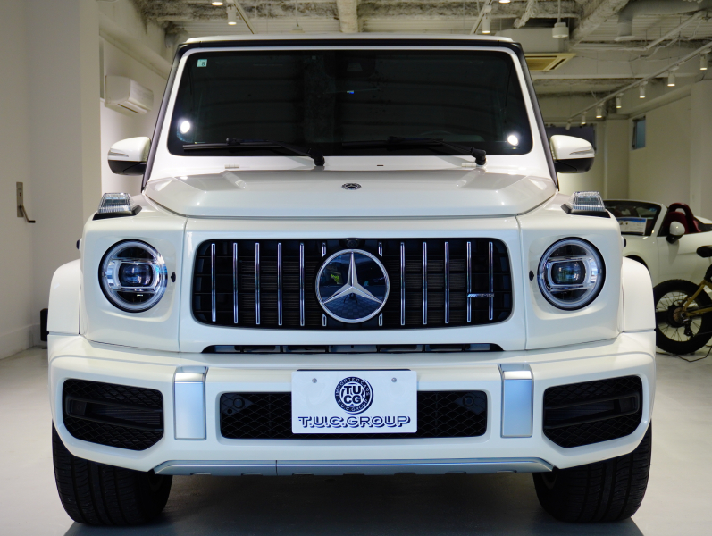 AMG Gクラス G63 AMGﾚｻﾞｰｴｸｽｸﾙｰｼﾌﾞPKG　正規D車 1ｵｰﾅｰ 左H Meｺﾈｸﾄ 黒革 ｻﾝﾙｰﾌ 純正ﾅﾋﾞTV Burmester AMGﾊﾟﾌｫｰﾏﾝｽEX AMG20ｲﾝﾁAW　2年保証
