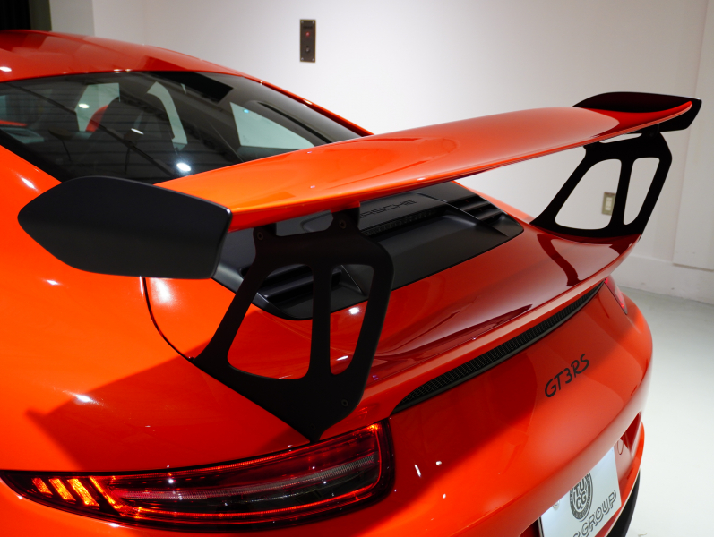 ポルシェ 911(Type991.1) GT3 RS 正規D車 左H カーボンバケット カーボン&フルレザーインテリア Fリフター スポエグ ナビTV OPカラー 2年保証付
