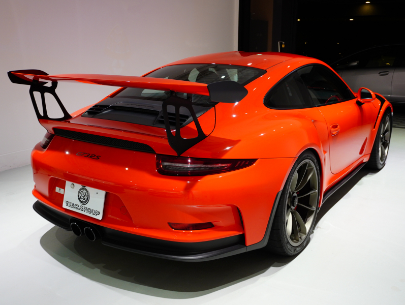 ポルシェ 911(Type991.1) GT3 RS 正規D車 左H カーボンバケット カーボン&フルレザーインテリア Fリフター スポエグ ナビTV OPカラー 2年保証付