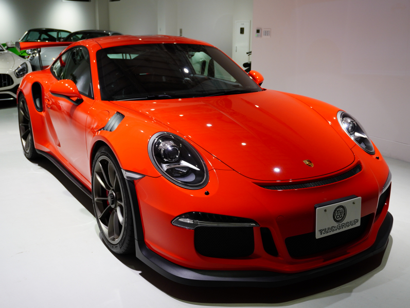 ポルシェ 911(Type991.1) GT3 RS 正規D車 左H カーボンバケット カーボン&フルレザーインテリア Fリフター スポエグ ナビTV OPカラー 2年保証付