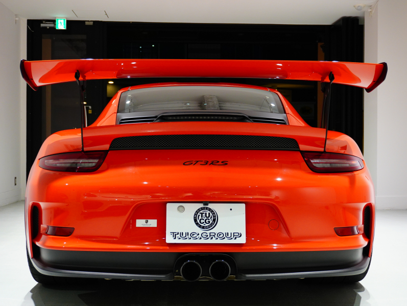 ポルシェ 911(Type991.1) GT3 RS 正規D車 左H カーボンバケット カーボン&フルレザーインテリア Fリフター スポエグ ナビTV OPカラー 2年保証付