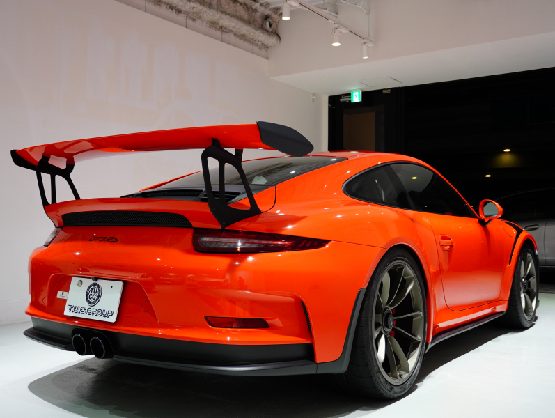 ポルシェ 911(Type991.1) GT3 RS 正規D車 左H カーボンバケット カーボン&フルレザーインテリア Fリフター スポエグ ナビTV OPカラー 2年保証付
