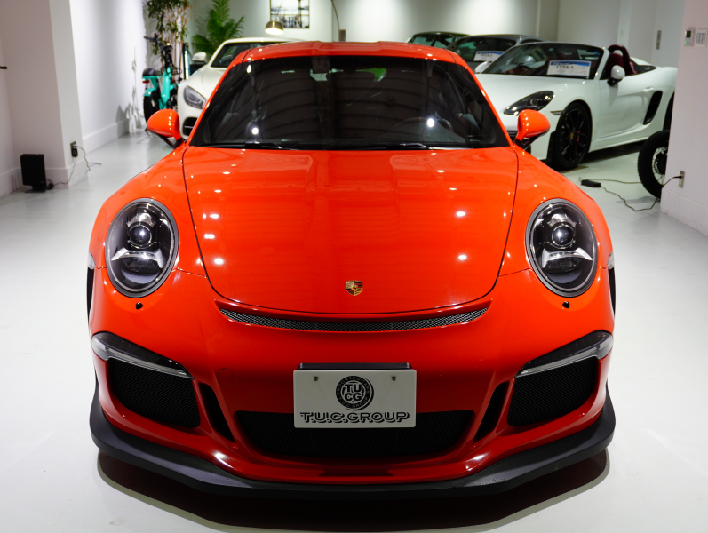 ポルシェ 911(Type991.1) GT3 RS 正規D車 左H カーボンバケット カーボン&フルレザーインテリア Fリフター スポエグ ナビTV OPカラー 2年保証付