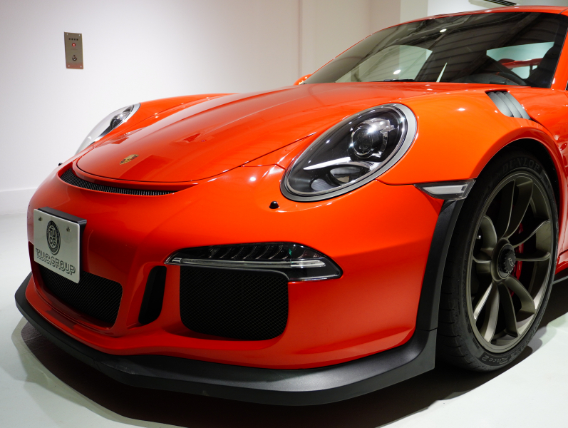 ポルシェ 911(Type991.1) GT3 RS 正規D車 左H カーボンバケット カーボン&フルレザーインテリア Fリフター スポエグ ナビTV OPカラー 2年保証付