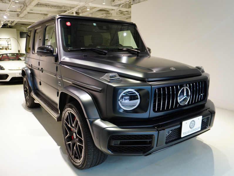 AMG Gクラス G63 AMG Editionﾏｯﾄﾌﾞﾗｯｸ　正規D車 限定車 左H 専用黒革 ｻﾝﾙｰﾌ 純正ﾅﾋﾞTV Burmester AMGﾊﾟﾌｫｰﾏﾝｽEX ﾅｲﾄPKG AMG22ｲﾝﾁAW　2年保証