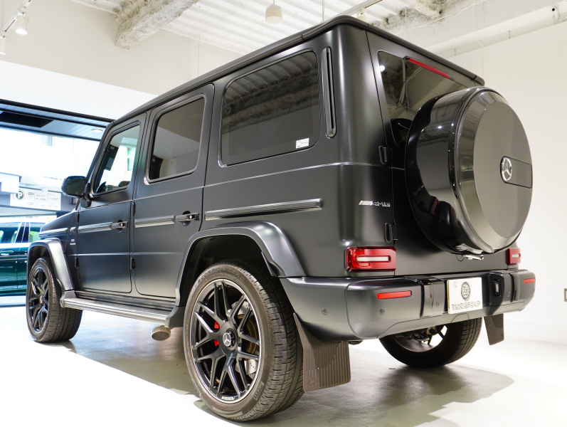 AMG Gクラス G63 AMG Editionﾏｯﾄﾌﾞﾗｯｸ　正規D車 限定車 左H 専用黒革 ｻﾝﾙｰﾌ 純正ﾅﾋﾞTV Burmester AMGﾊﾟﾌｫｰﾏﾝｽEX ﾅｲﾄPKG AMG22ｲﾝﾁAW　2年保証