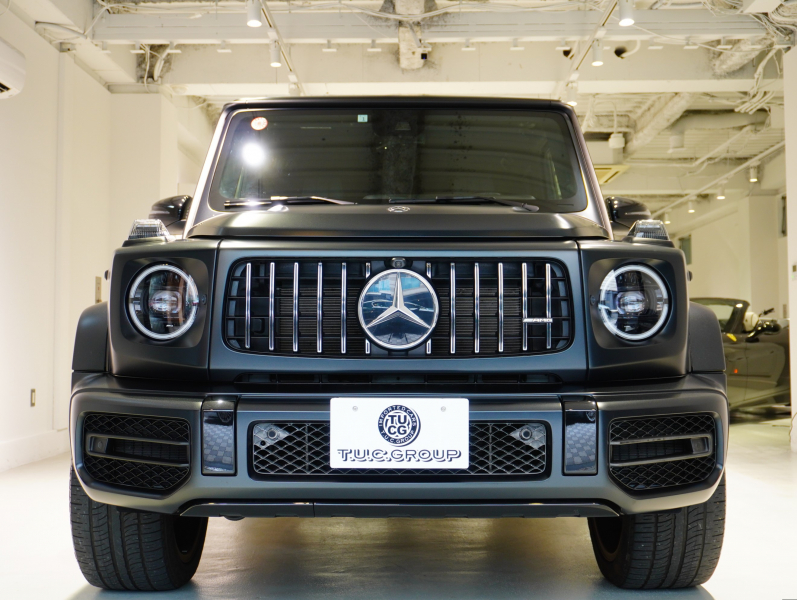 AMG Gクラス G63 AMG Editionﾏｯﾄﾌﾞﾗｯｸ　正規D車 限定車 左H 専用黒革 ｻﾝﾙｰﾌ 純正ﾅﾋﾞTV Burmester AMGﾊﾟﾌｫｰﾏﾝｽEX ﾅｲﾄPKG AMG22ｲﾝﾁAW　2年保証