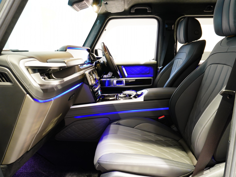 メルセデスベンツ Gクラス G400d ﾏﾇﾌｧｸﾄｩｰｱｴﾃﾞｨｼｮﾝ　正規D車 特別仕様 右H 黒革 ｻﾝﾙｰﾌ 純正ﾅﾋﾞTV ｱﾀﾞﾌﾟﾃｨﾌﾞﾀﾞﾝﾋﾟﾝｸﾞ 専用AMG20AW BRABUSﾘｯﾌﾟ　新車保証