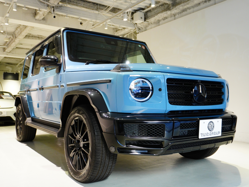 メルセデスベンツ Gクラス G400d ﾏﾇﾌｧｸﾄｩｰｱｴﾃﾞｨｼｮﾝ　正規D車 特別仕様 右H 黒革 ｻﾝﾙｰﾌ 純正ﾅﾋﾞTV ｱﾀﾞﾌﾟﾃｨﾌﾞﾀﾞﾝﾋﾟﾝｸﾞ 専用AMG20AW BRABUSﾘｯﾌﾟ　新車保証