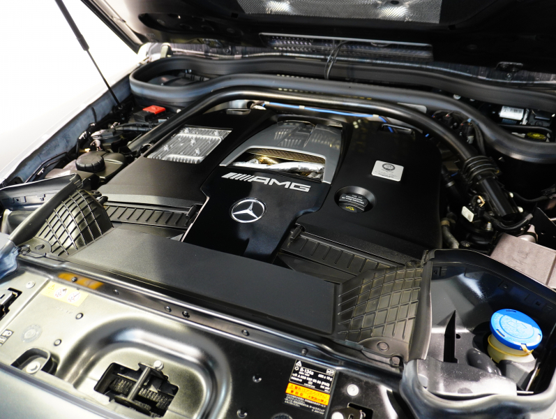 AMG Gクラス G63 AMG Editionマットブラック 正規D車 限定車 左H 専用黒革 サンルーフ 純正ナビTV Burmester AMGパフォーマンスEX ナイトPKG AMG22インチAW BRABUSボンネットドーム  カーボンFリップ 2年保証