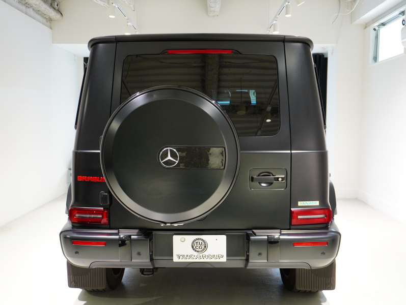 AMG Gクラス G63 AMG Editionマットブラック 正規D車 限定車 左H 専用黒革 サンルーフ 純正ナビTV Burmester AMGパフォーマンスEX ナイトPKG AMG22インチAW BRABUSボンネットドーム  カーボンFリップ 2年保証