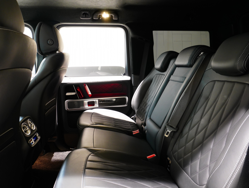 AMG Gクラス G63 AMG Editionマットブラック 正規D車 限定車 左H 専用黒革 サンルーフ 純正ナビTV Burmester AMGパフォーマンスEX ナイトPKG AMG22インチAW BRABUSボンネットドーム  カーボンFリップ 2年保証
