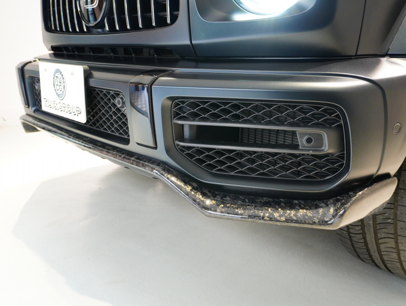 AMG Gクラス G63 AMG Editionマットブラック 正規D車 限定車 左H 専用黒革 サンルーフ 純正ナビTV Burmester AMGパフォーマンスEX ナイトPKG AMG22インチAW BRABUSボンネットドーム  カーボンFリップ 2年保証