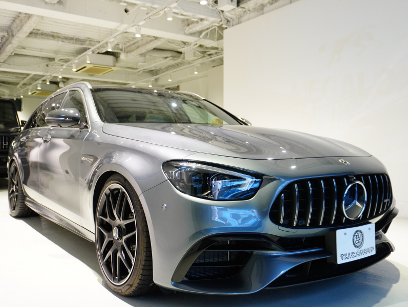 AMG Eクラス E63S 4MATIC+ ﾜｺﾞﾝ ｴｸｽｸﾙｰｼﾌﾞ&ｶｰﾎﾞﾝPKG　正規D車 左H AMGｶｰﾎﾞﾝｾﾗﾐｯｸﾌﾞﾚｰｷ ﾍﾞｰｼﾞｭ革 ﾍﾞﾝﾁﾚｰﾀｰ ﾊﾟﾉﾗﾏSR 純正MBUXﾅﾋﾞ Burmester AMGﾊﾟﾌｫｰﾏﾝｽｴｸﾞｿﾞｰｽﾄ ﾛﾜﾘﾝｸﾞｷｯﾄ 20AW　2年保証