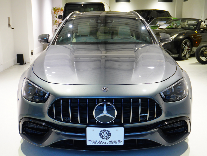 AMG Eクラス E63S 4MATIC+ ﾜｺﾞﾝ ｴｸｽｸﾙｰｼﾌﾞ&ｶｰﾎﾞﾝPKG　正規D車 左H AMGｶｰﾎﾞﾝｾﾗﾐｯｸﾌﾞﾚｰｷ ﾍﾞｰｼﾞｭ革 ﾍﾞﾝﾁﾚｰﾀｰ ﾊﾟﾉﾗﾏSR 純正MBUXﾅﾋﾞ Burmester AMGﾊﾟﾌｫｰﾏﾝｽｴｸﾞｿﾞｰｽﾄ ﾛﾜﾘﾝｸﾞｷｯﾄ 20AW　2年保証