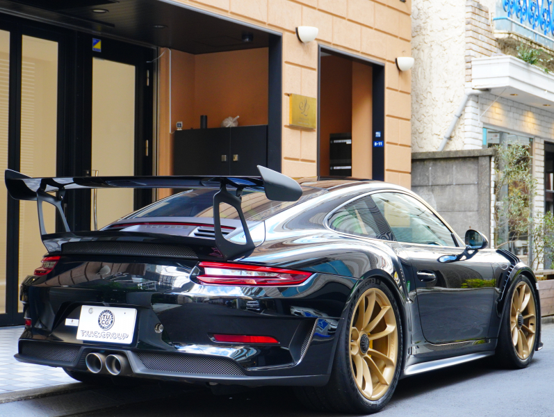 ポルシェ 911(Type991.2) GT3 RS ｸﾗﾌﾞｽﾎﾟｰﾂ&ｽﾎﾟｰﾂｸﾛﾉPKG　正規D車 1ｵｰﾅｰ Fﾘﾌﾀｰ ｶｰﾎﾞﾝﾊﾞｹｯﾄ PCMﾅﾋﾞ Bｶﾒﾗ BOSEｻｳﾝﾄﾞ LEDﾍｯﾄﾞﾗｲﾄPDLS+ 20&21ｲﾝﾁAW