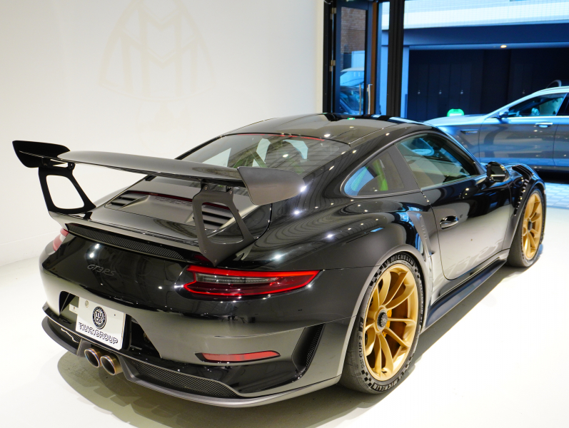 ポルシェ 911(Type991.2) GT3 RS ｸﾗﾌﾞｽﾎﾟｰﾂ&ｽﾎﾟｰﾂｸﾛﾉPKG　正規D車 1ｵｰﾅｰ Fﾘﾌﾀｰ ｶｰﾎﾞﾝﾊﾞｹｯﾄ PCMﾅﾋﾞ Bｶﾒﾗ BOSEｻｳﾝﾄﾞ LEDﾍｯﾄﾞﾗｲﾄPDLS+ 20&21ｲﾝﾁAW