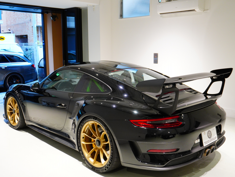 ポルシェ 911(Type991.2) GT3 RS ｸﾗﾌﾞｽﾎﾟｰﾂ&ｽﾎﾟｰﾂｸﾛﾉPKG　正規D車 1ｵｰﾅｰ Fﾘﾌﾀｰ ｶｰﾎﾞﾝﾊﾞｹｯﾄ PCMﾅﾋﾞ Bｶﾒﾗ BOSEｻｳﾝﾄﾞ LEDﾍｯﾄﾞﾗｲﾄPDLS+ 20&21ｲﾝﾁAW